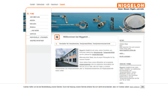 Desktop Screenshot of niggeloh-gmbh.de
